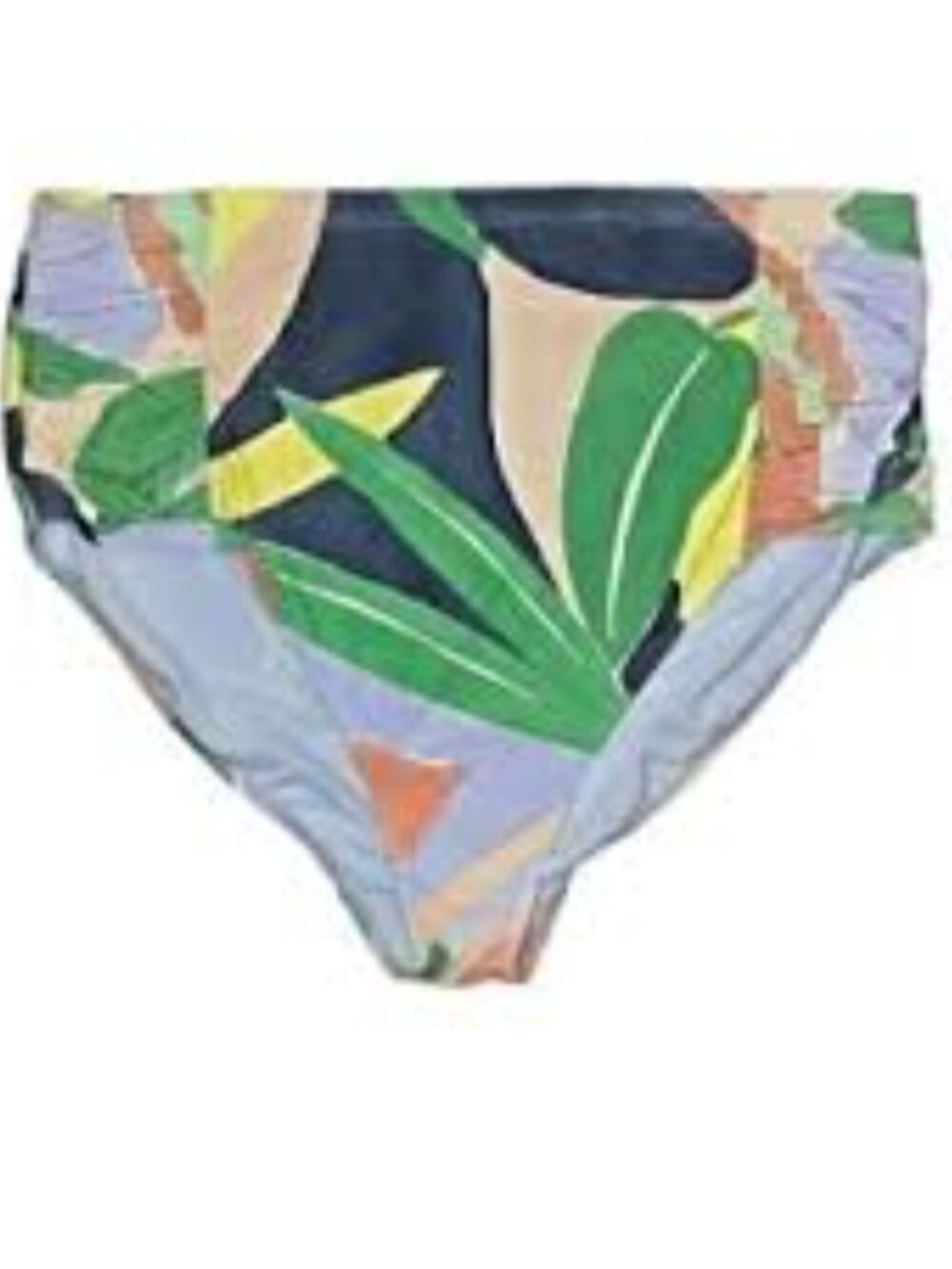 Artesands L'Avana Botticelli High-Waisted Bikini Bottoms – Multicolor Abstract L